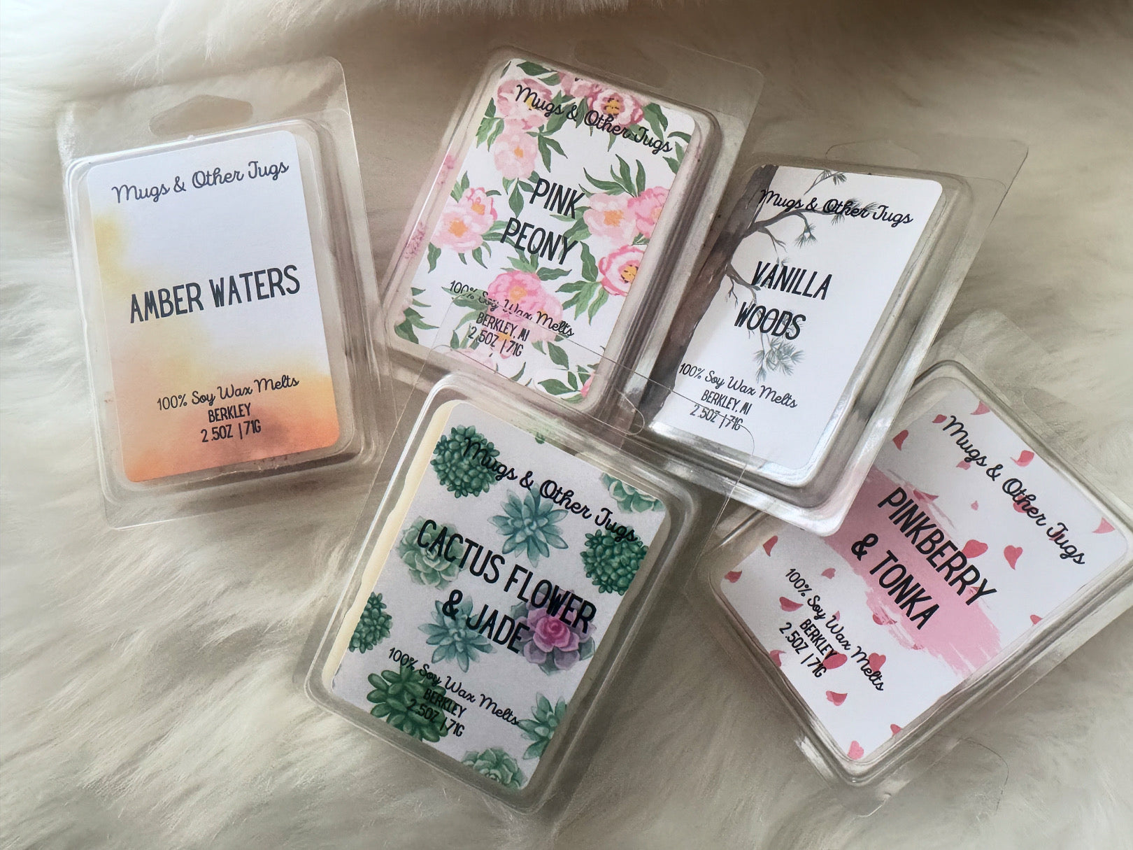 Wax Melts Clamshells