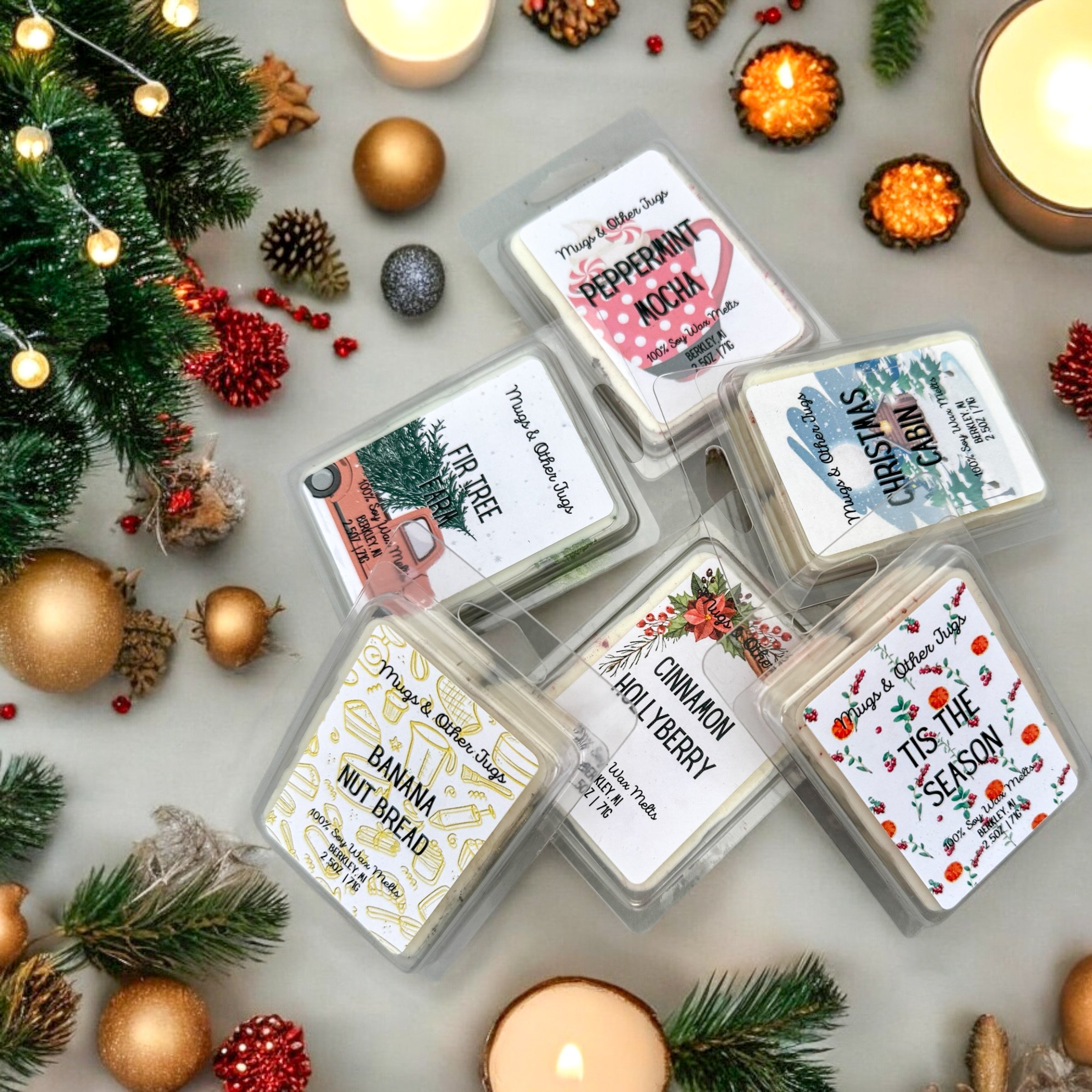 Wax Melts Clamshells