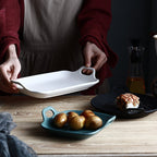 Bone Porcelain Bowl & Baking Sheet