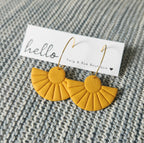 Waverly| Clay hoops