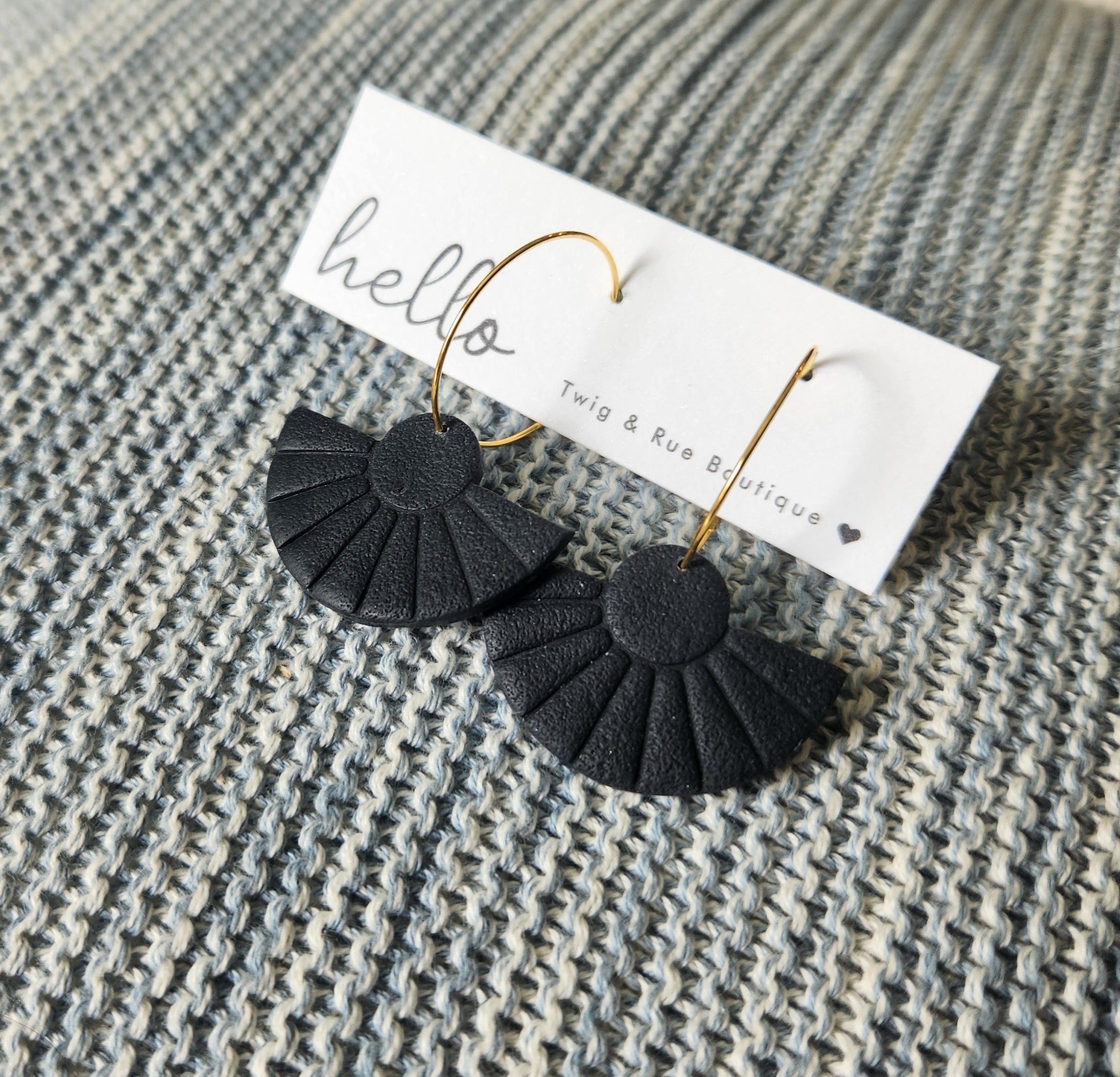 Waverly| Clay hoops