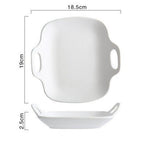 Bone Porcelain Bowl & Baking Sheet