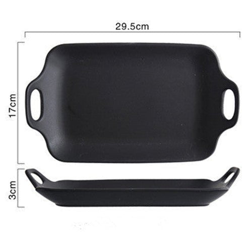 Bone Porcelain Bowl & Baking Sheet