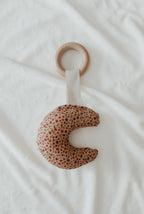 Poinsettia Wooden Shape Teethers