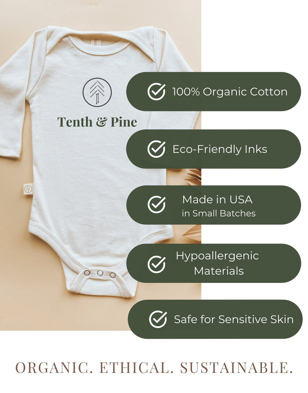 Loved Organic Bodysuit Long Sleeve