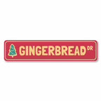 Gingerbread Drive Holiday Sign