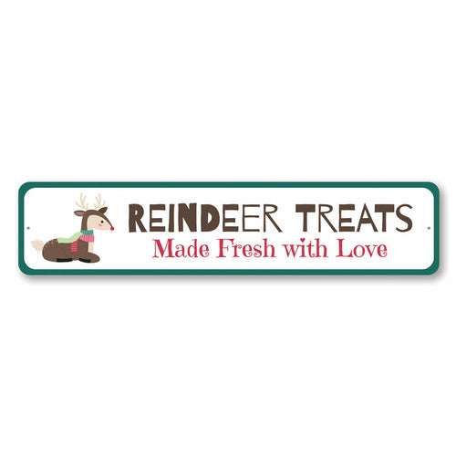 Reindeer Treats Holiday Sign