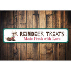 Reindeer Treats Holiday Sign