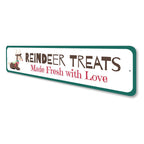 Reindeer Treats Holiday Sign