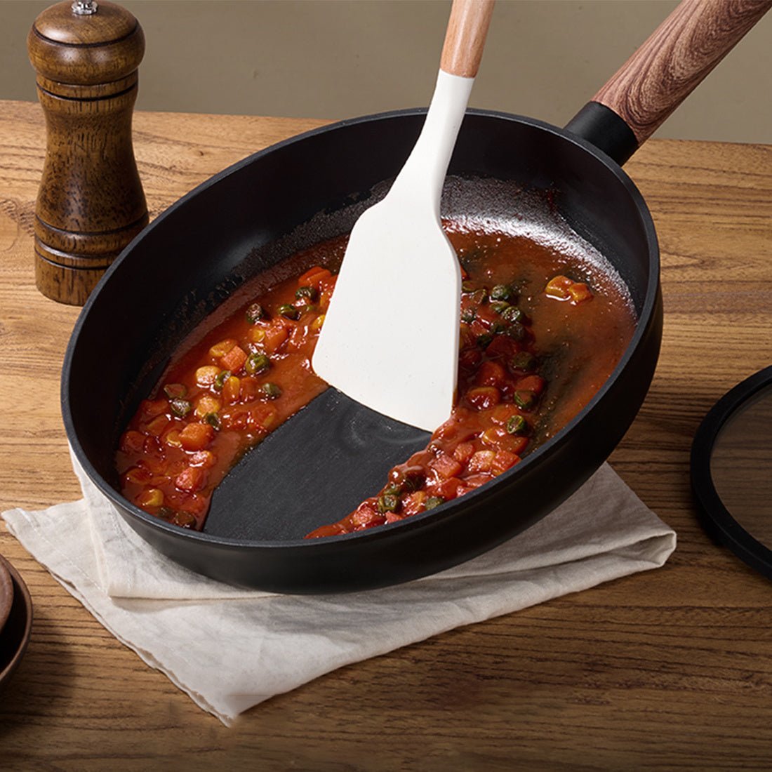 14 pc Healthy Ceramic Cookware Pots and Pans Set – Non-Toxic