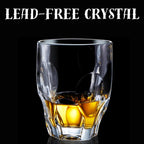 Whiskey Glasses 10oz Premium Scotch Glasses Set of 2- Old Fashioned Whiskey