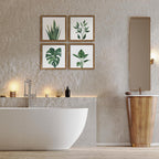 Botanical Framed Wall Decor - Green Plant
