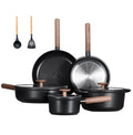 14 pc Healthy Ceramic Cookware Pots and Pans Set – Non-Toxic