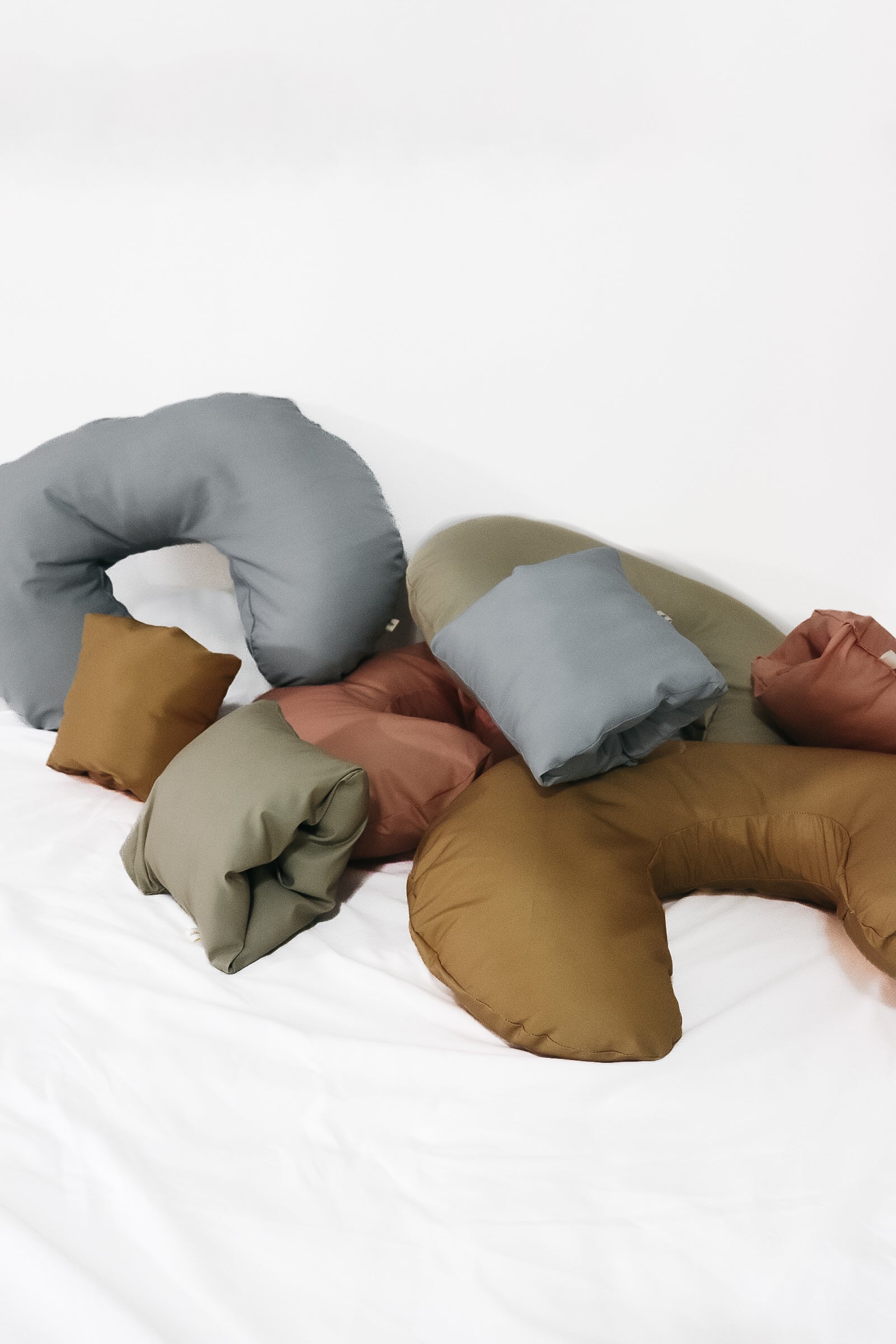 Lagoon Wipeable Nursing Pillow Cover