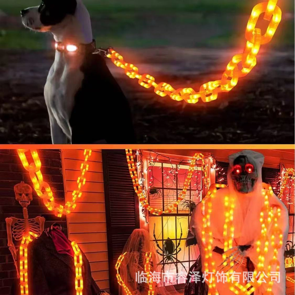 LED Waterproof Battery Box Halloween Decoration Atmosphere Lighting