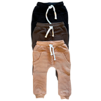Umber Waffle Knit Joggers