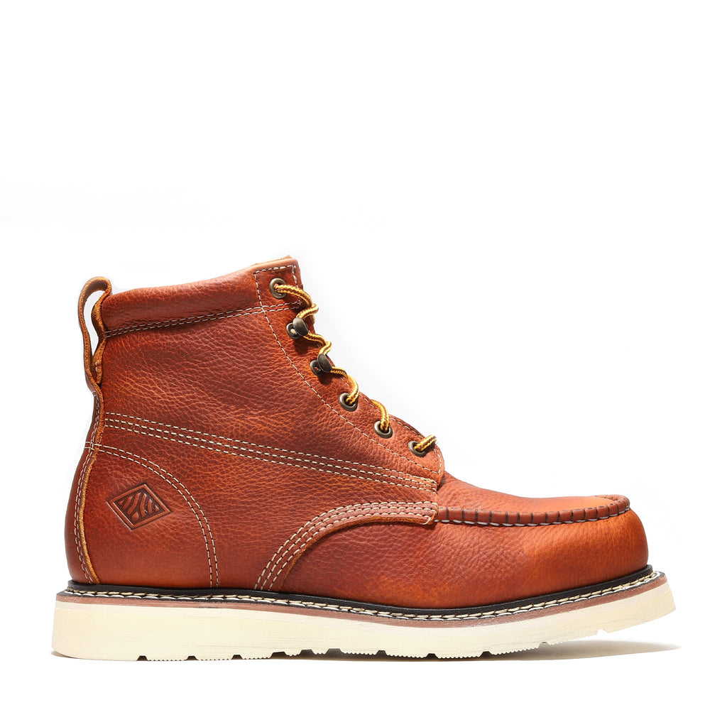 FRONTIER CLASSIC 6" MOC TOE GOLDEN BROWN