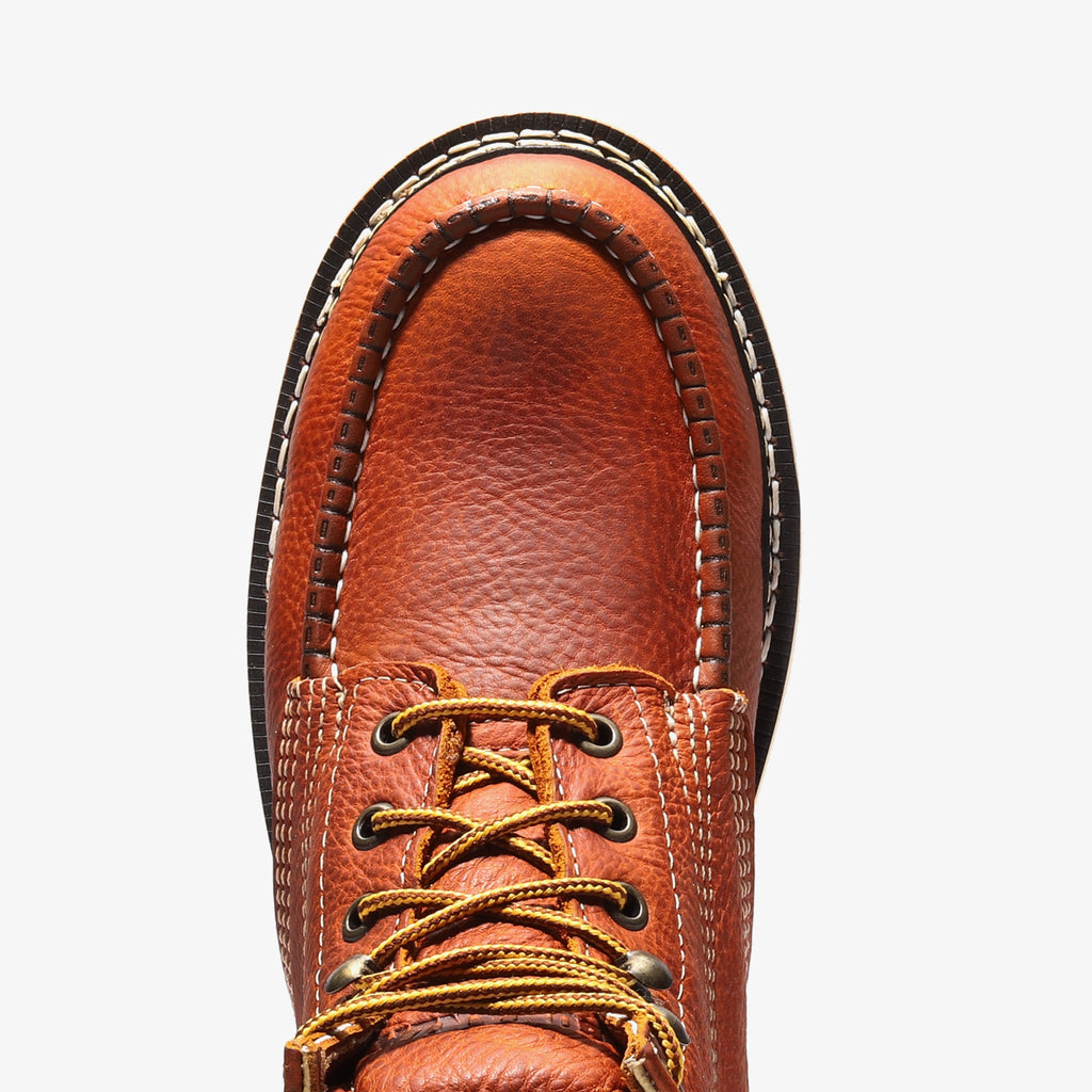 FRONTIER CLASSIC 6" MOC TOE (STEEL TOE) GOLDEN BROWN