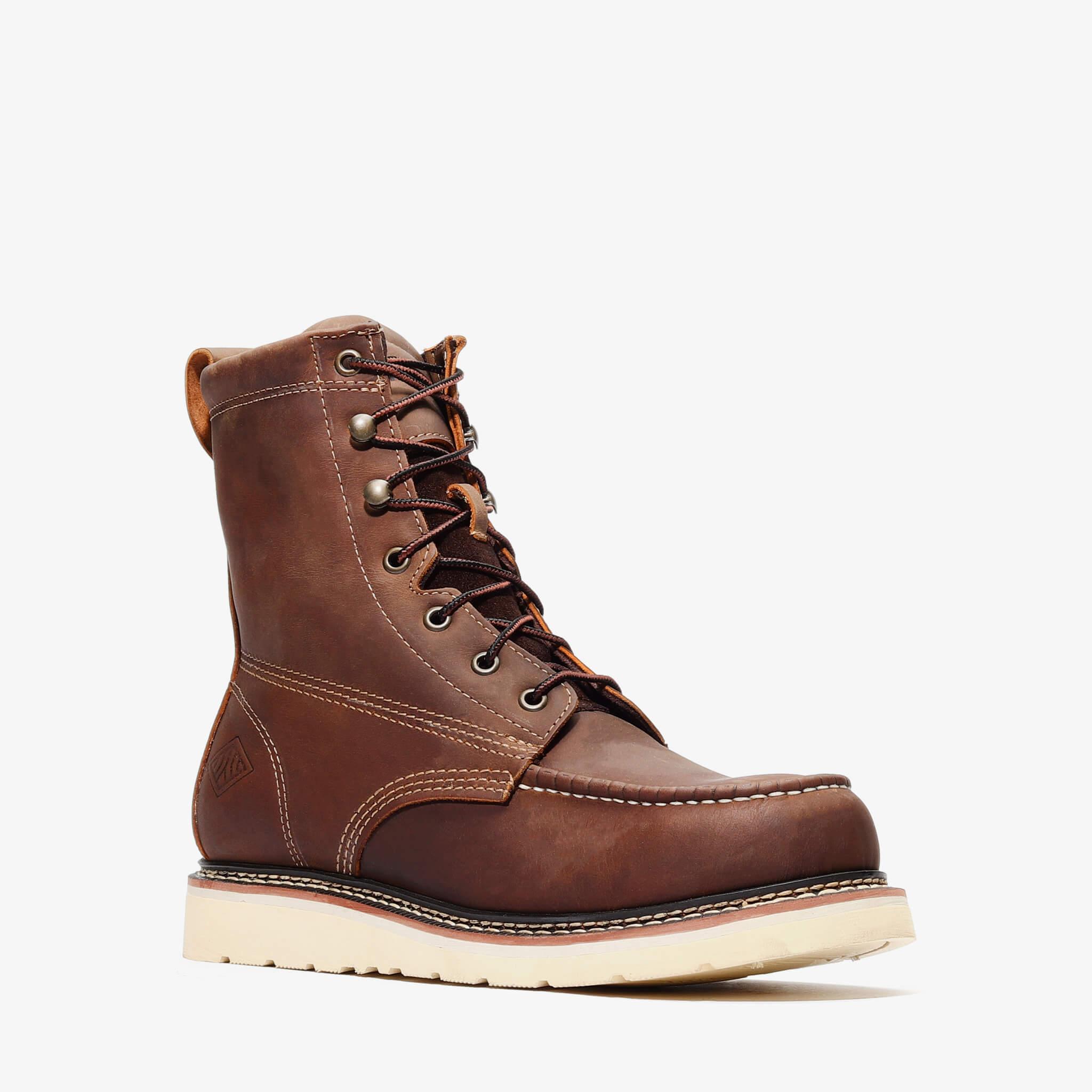FRONTIER CLASSIC 8" MOC TOE (STEEL TOE)