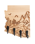 Desert Scene Arizona Wall Hanger