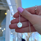 Wave Coin Necklace