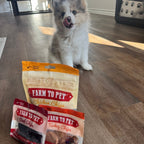 Puppy Packs 'n Snacks Dog Treat Starter Pack | Single-Ingredient Training Treats