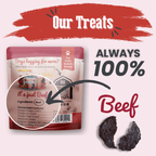 Beef Chips Snack Pack Bundles | Dog Treats for Training & Travel