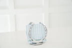 Huntley Horseshoe Napkin Holder, Aluminum Silver Finish