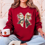 It's The Most Wonderful Time Of The Year, Christmas, Santa, Snowman, Reindeer Sweatshirt