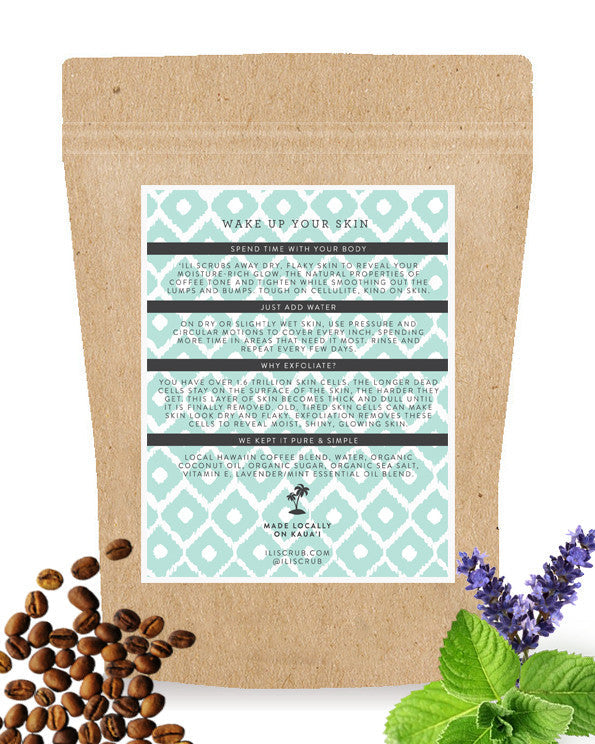 Lavender Mint Coffee Scrub