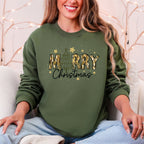 Merry Christmas, Camo, Santa, Christmas Tree Sweatshirt