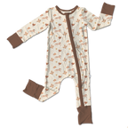 Paislee Bamboo Convertible Footie