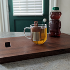 Owl Floating Tea Steeper l light brown