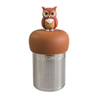 Owl Floating Tea Steeper l light brown
