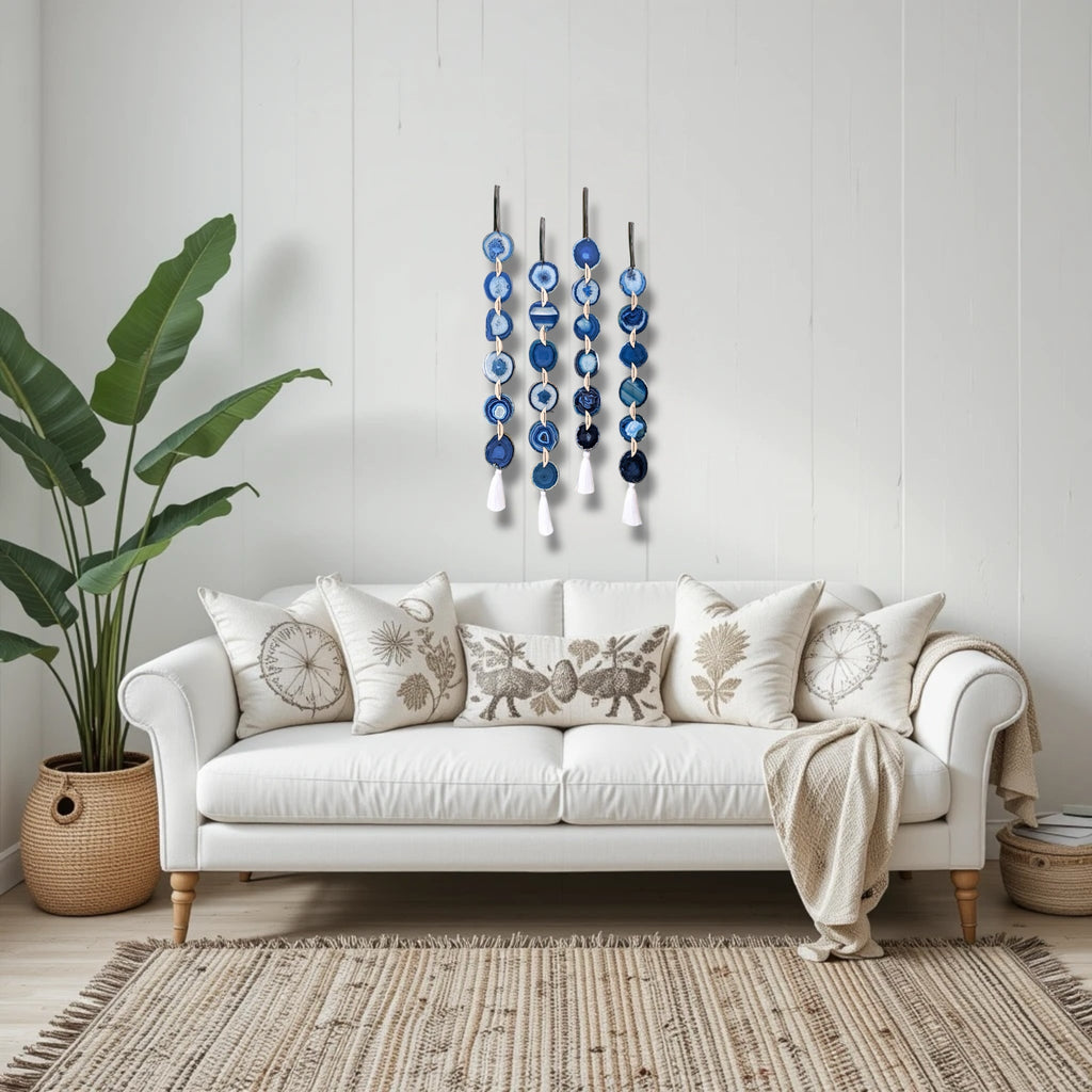 Ocean Agate Wall Hanging