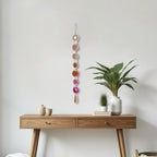 Sunset Ombre Agate Wall Hanging