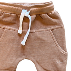 Umber Waffle Knit Joggers