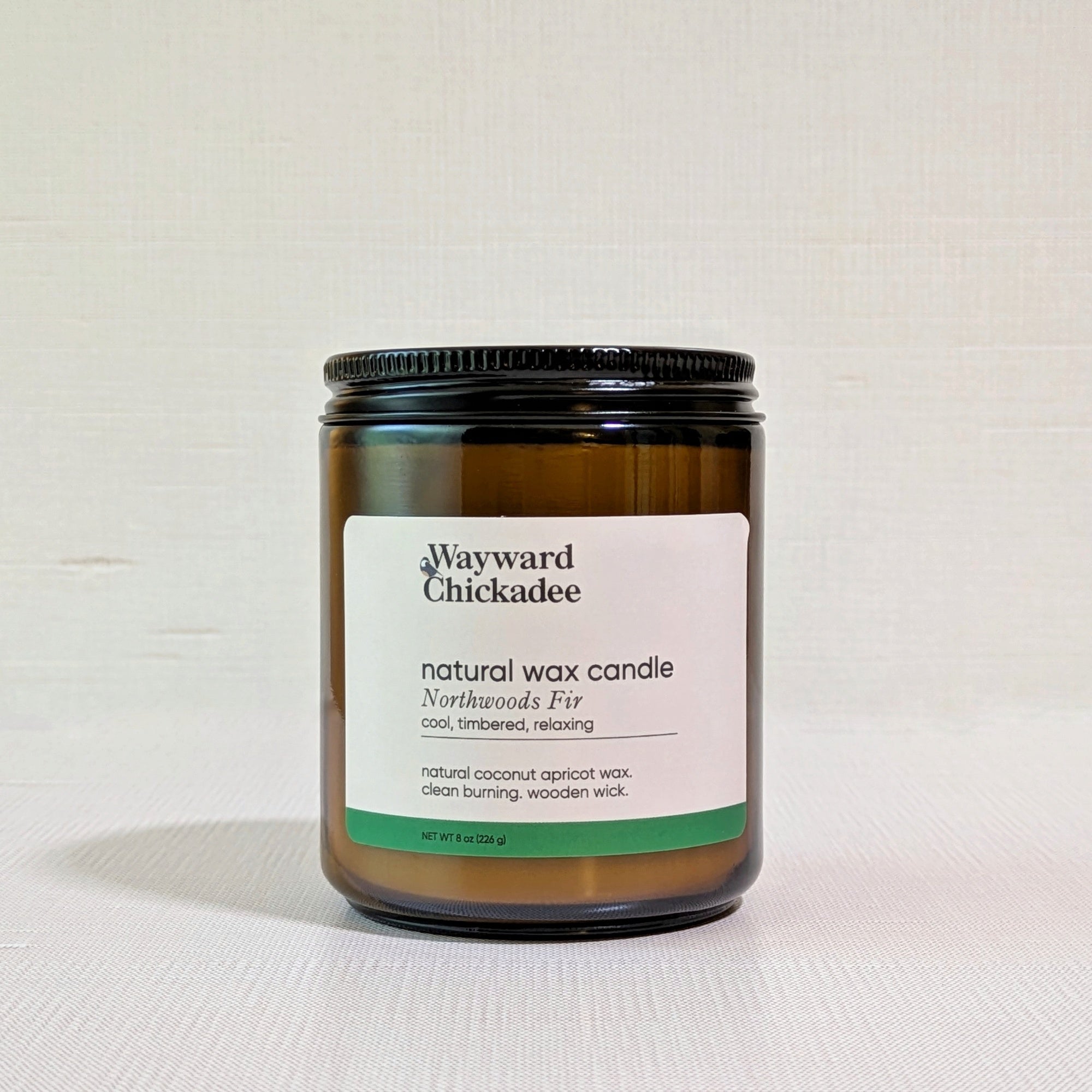 Northwoods scented candle