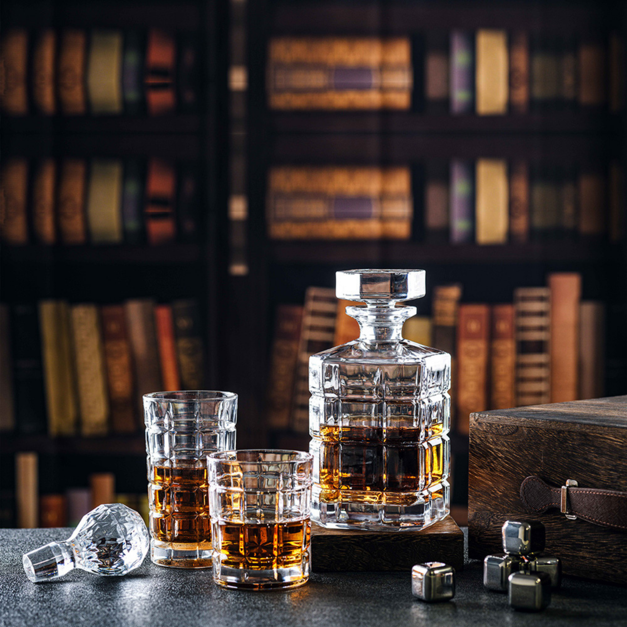 Whiskey Glasses 10oz Premium Scotch Glasses Set of 2 Old Fashioned Whiskey