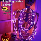 LED Waterproof Battery Box Halloween Decoration Atmosphere Lighting