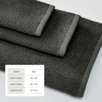 Cotton Textured Bath Towel Set - Acacia Collection