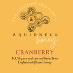 Cape Cod Cranberry Blossom Honey