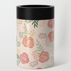 Warm Floral Can Cooler/Koozie