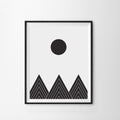 Modern Archival Art Print – Matte Finish Wall Decor (Unframed)