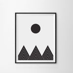 Modern Archival Art Print – Matte Finish Wall Decor (Unframed)
