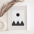 Modern Archival Art Print – Matte Finish Wall Decor (Unframed)