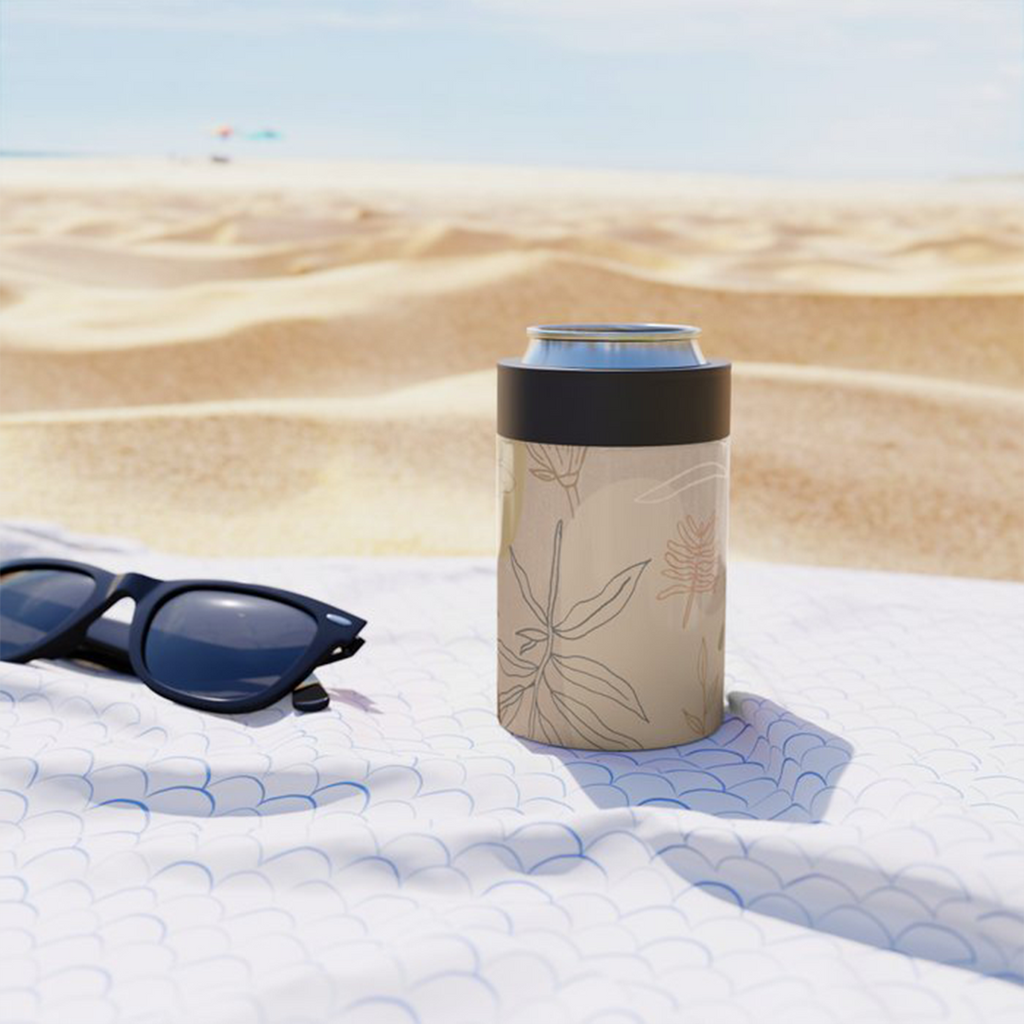 Orange Abstract Desert Can Cooler/Koozie