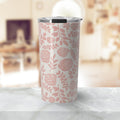 Blush Floral Travel Coffee Mug