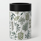 Fern Watercolor Can Cooler/Koozie