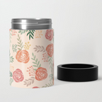 Warm Floral Can Cooler/Koozie